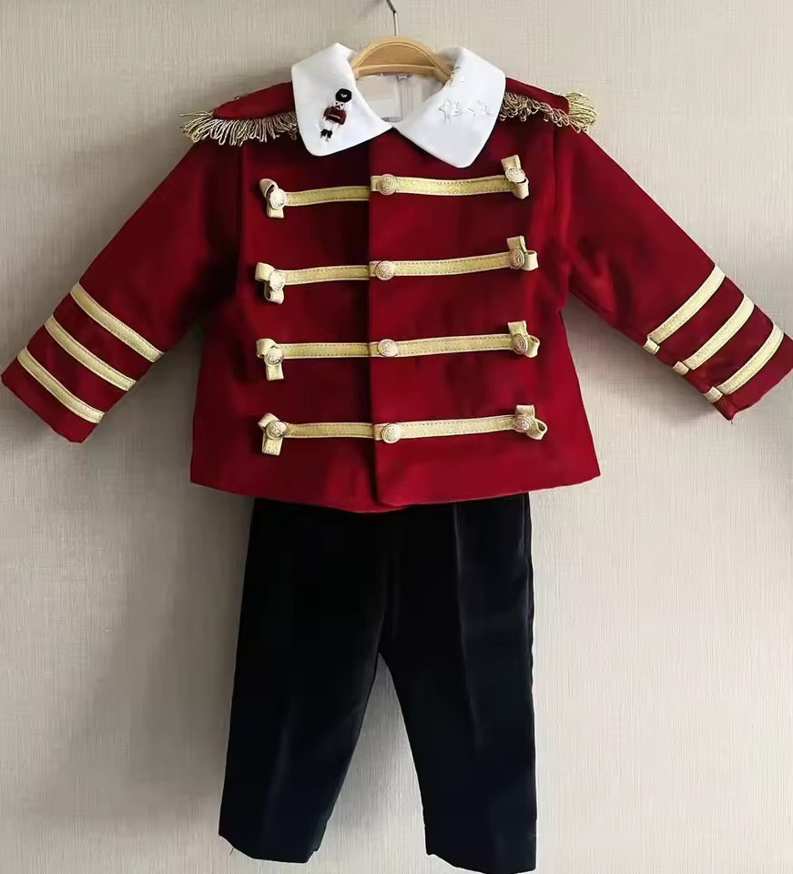 Boys Traditional Christmas Suit Set
