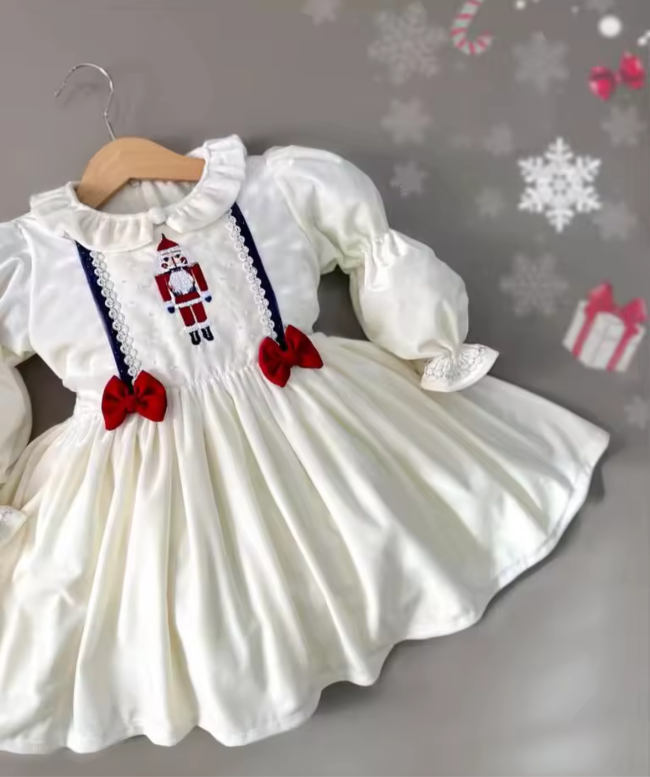 Vintage Nutcracker Christmas Dress