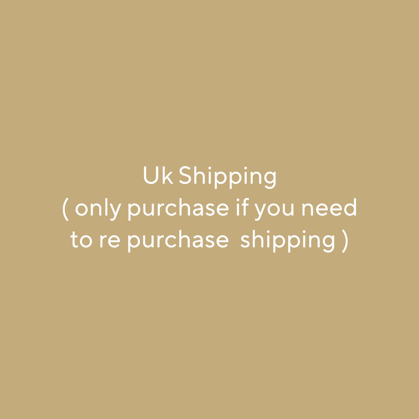 Uk Shipping