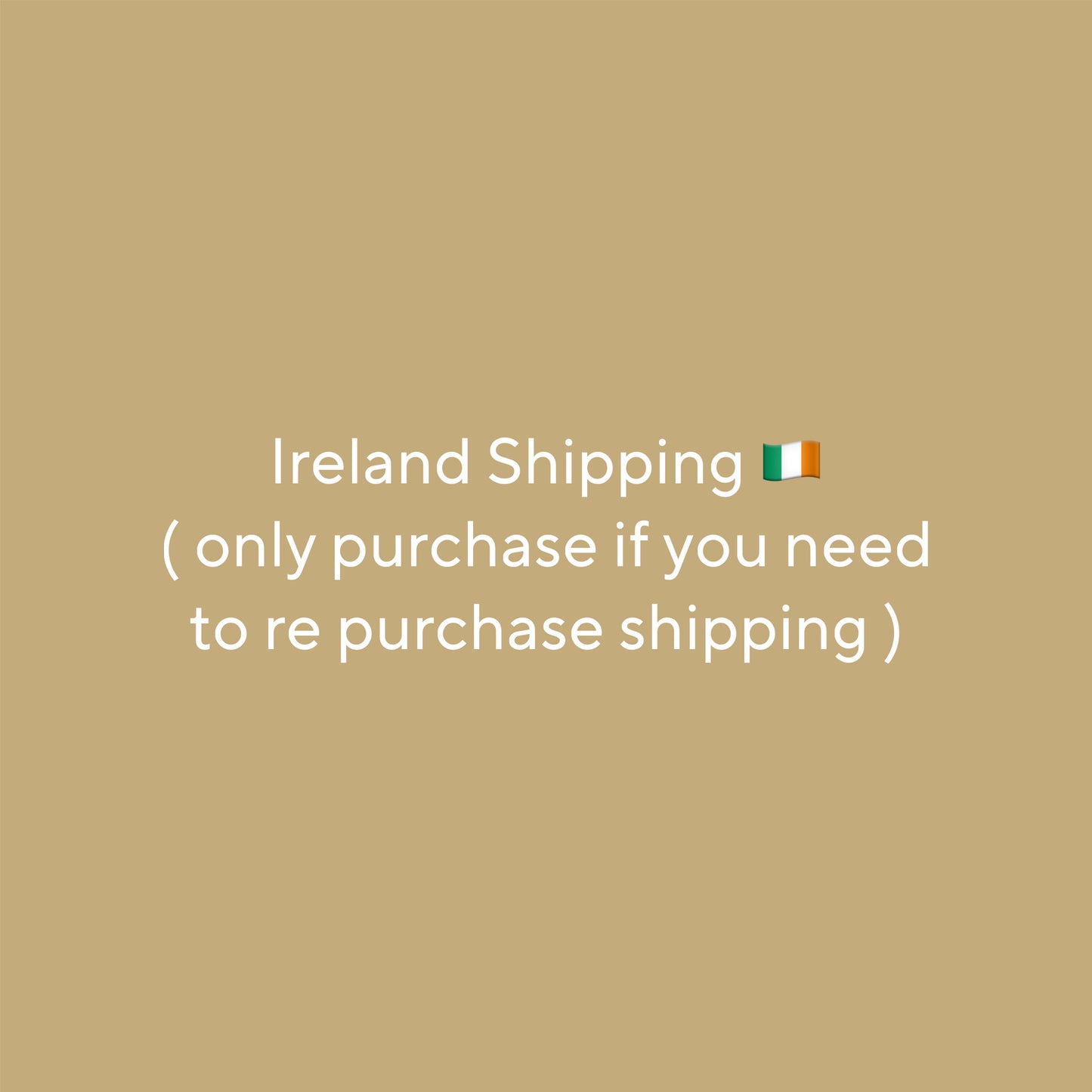 Ireland Shipping Extra