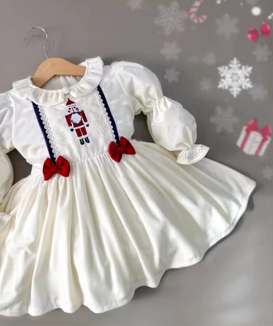 Vintage Nutcracker Christmas Dress