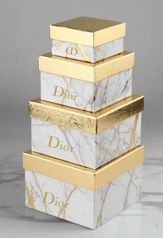 Handmade Standard 4 Tier Marble D Boxes