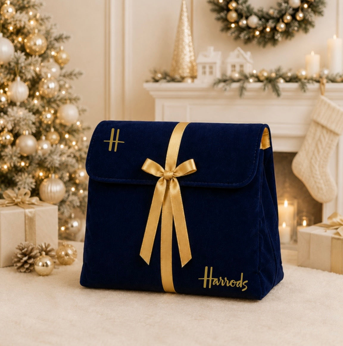 Luxury Exclusive H Velvet Pouches