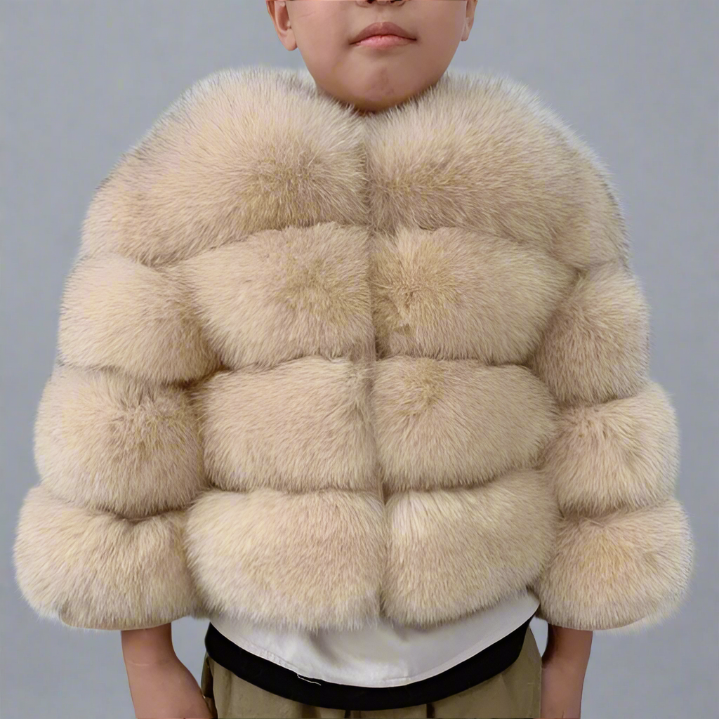 Children’s Real Fur Short Jacket