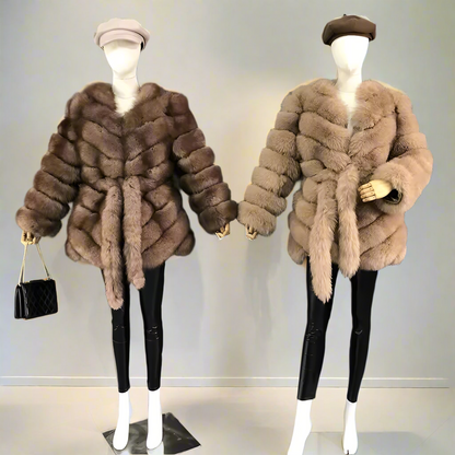 Luxury Real Fur Women’s Coats