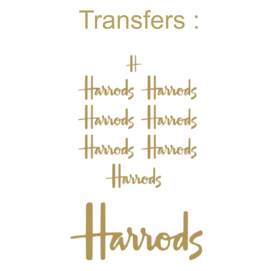 Harrods Ironable Transfers