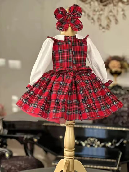 Girls Tartan Classic Dress