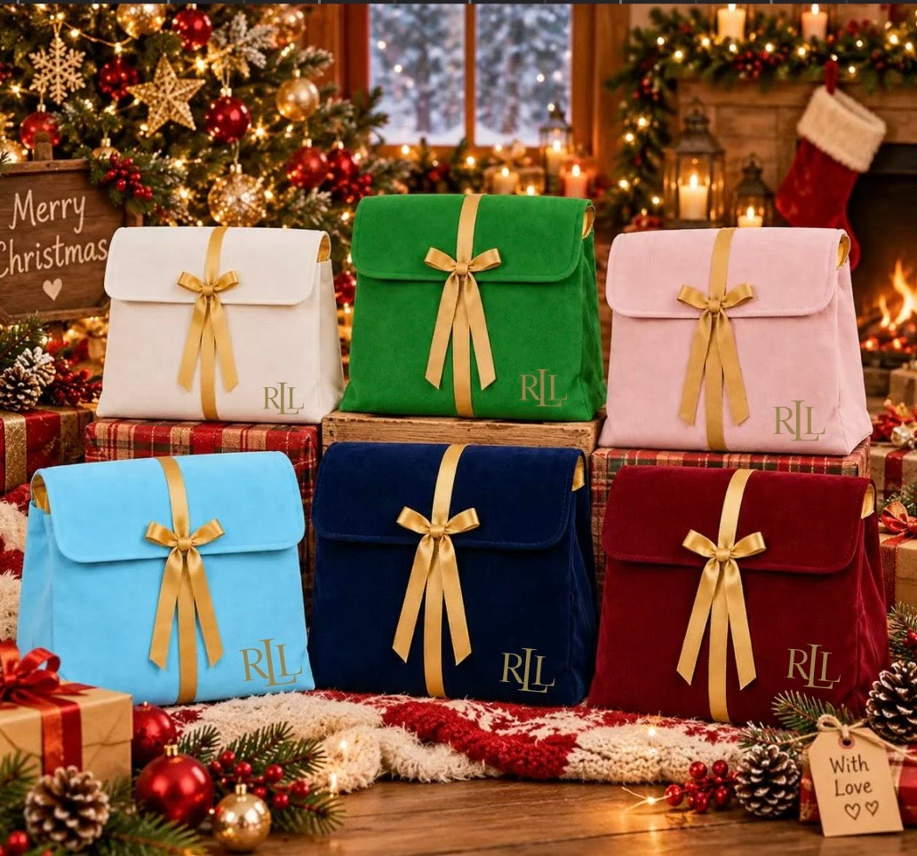 Luxury Ralphie Velvet Exclusive Pouches
