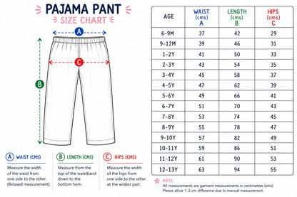 Ralphie Exclusive Red Frill Kids Pyjamas