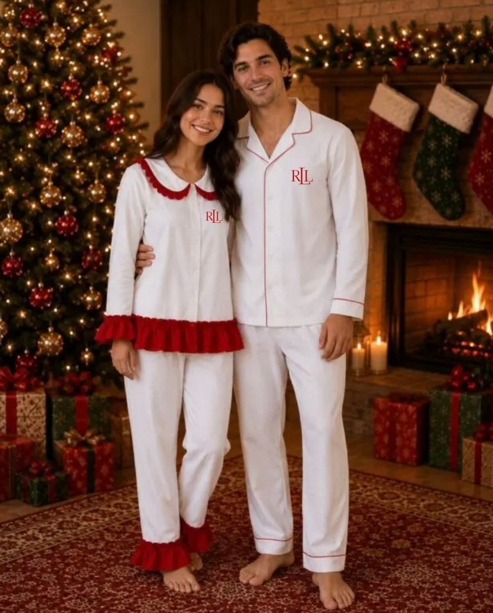 Ralphie Exclusive Red Frill Pyjamas